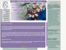 Tablet Screenshot of magnoliacounseling.com